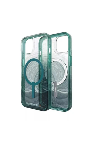 Gear4 Iphone 13/14 Milan Snap Kılıf Magsafe Telefon Kılıfı Askeri Yeşil