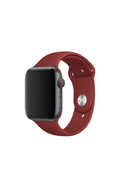 Apple Watch 2-3-4-5-6-se Uyumlu Slikon Kordon | 38-40-41 Mm (L)