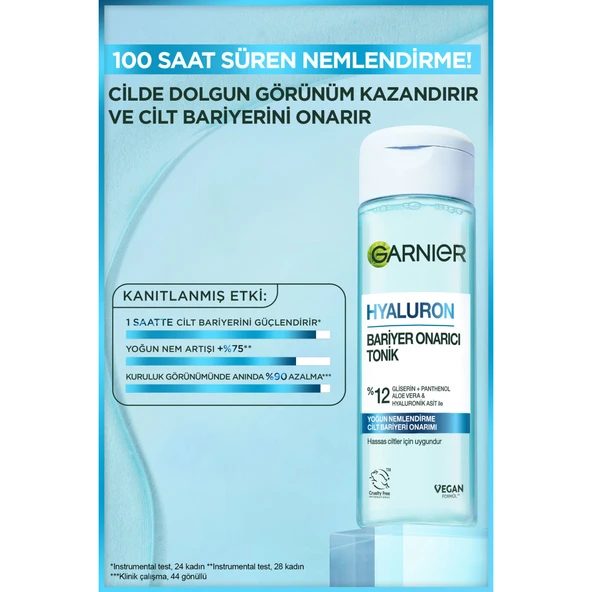 Garnier Hyaluron Bariyer Onarıcı Tonik  120ML (Gliserin, Panthenol, Aloe Vera & Hyaluronik) - 3