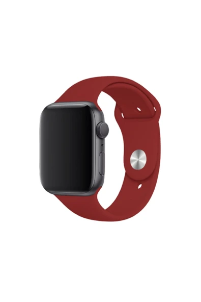 Apple Watch 2-3-4-5-se Uyumlu Slikon Kordon 38 40mm