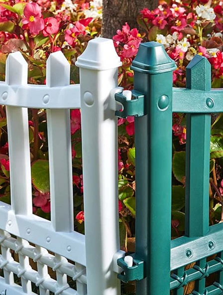 Elit Plastik Bahçe Çiti 4'lü Set 55x40 Cm