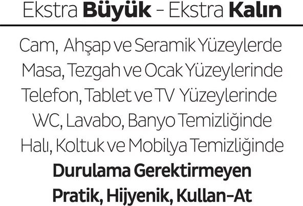Sleepy Easy Clean Yüzey Temizlik Havlusu Kiraz Çiçeği 100 Yaprak X 3 Paket - 5