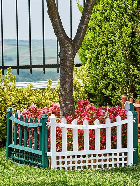 Elit Plastik Bahçe Çiti 4'lü Set 55x40 Cm - 3