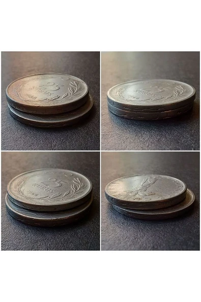 Escoines Koleksiyon 39963680e89b262a4f 1966 farklı gram (4gram-5gram) ççt/çt eski madeni para
