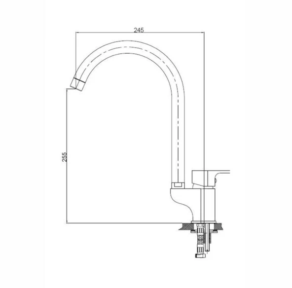 GPD Atros Eviye Bataryası Siyah Granit - 2