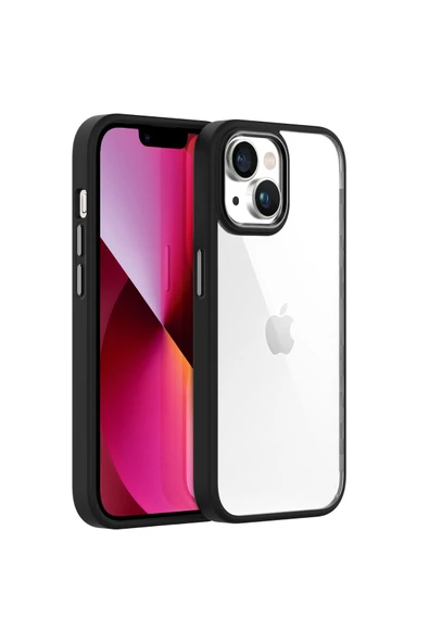 Iphone 13 New Air Bumper Kılıf Black