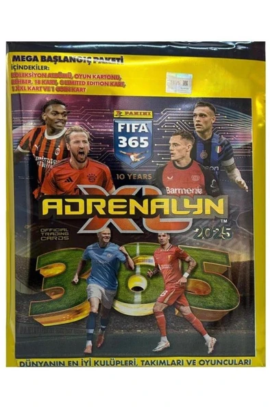 Başel Toys Fıfa 365 Adrenalyn 2025 Mega Başlangıç Paketi