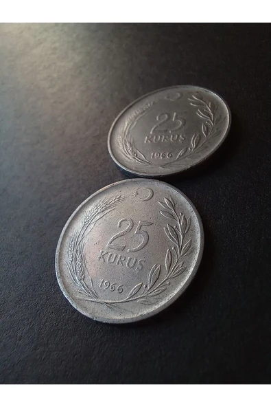 Escoines Koleksiyon 39963680e89b262a4f 1966 farklı gram (4gram-5gram) ççt/çt eski madeni para - 2