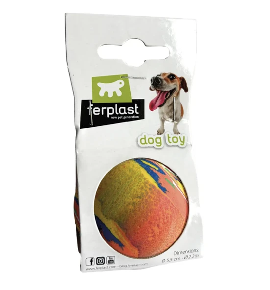 Ferplast Alacalı Top Küçük Kedi Ve Köpek Oyuncağı Büyük Boy 7 Cm