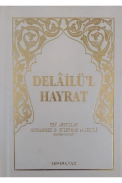 Delailül Hayrat Hafız Boy Beyaz Kapak | Süleyman El-Cezuli ürün görseli 1