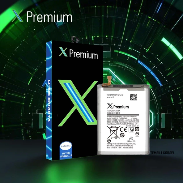 X Premium Samsung A500 A5 2015 Batarya Pil 2300 mAh