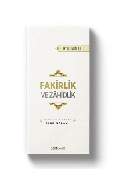 FAKİRLİK VE ZAHİDLİK ürün görseli 1