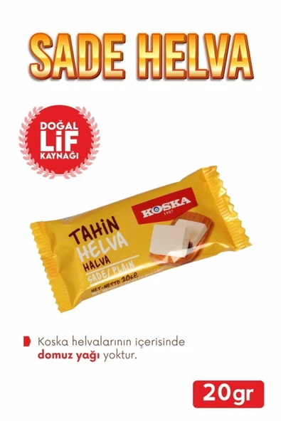 Koska 20 gr 25'li Mini Sade Helva - 2