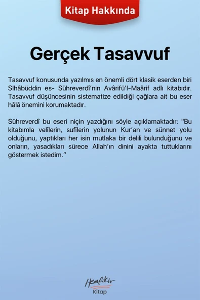 Gerçek Tasavvuf | Şehabeddin Sühreverdi - Resim 2