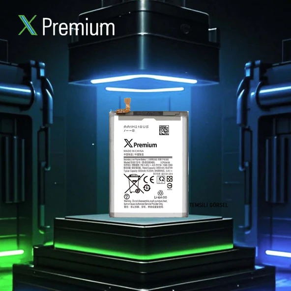 X Premium Samsung A500 A5 2015 Batarya Pil 2300 mAh - 2