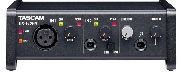 Tascam US-1X2HR 192 Khz Yüksek Çözünürlüklü USB Ses Kartı TEŞHİR - 2