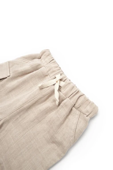 Bebek Kısa Kollu Tişört ve Pantolon Takımı, %100  Pamuk, Bebek ve Yenidoğan Serisi - CSYM7104 - 8