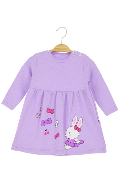 Kız Bebek Elbise Tavşanlı - 3