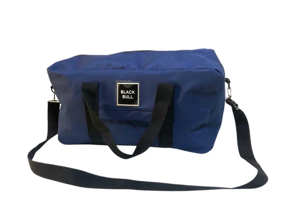 Lacivert Renk Fit Spor Çanta Valiz Su Geçirmez Gizli Fermuarlı - 3