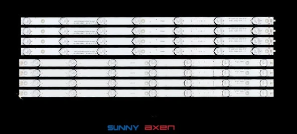 Sunny Sn055ldu851-2h , Sn055lducv6488-Y-2h  , Ms-L1312-L V2 - A3 192-196lm 6.2-6.4v , Ms-L1312-R V2, Ms-L1312-L V2, A3 192-19, Cx550dledm , Axen Ax055lduc6488h-2-H, Tv Led Bar