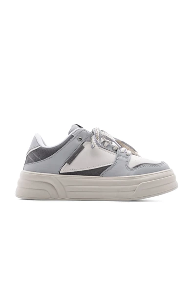 Marjin Kadın Sneaker Spor Ayakkabı Futaz - Bej - 2