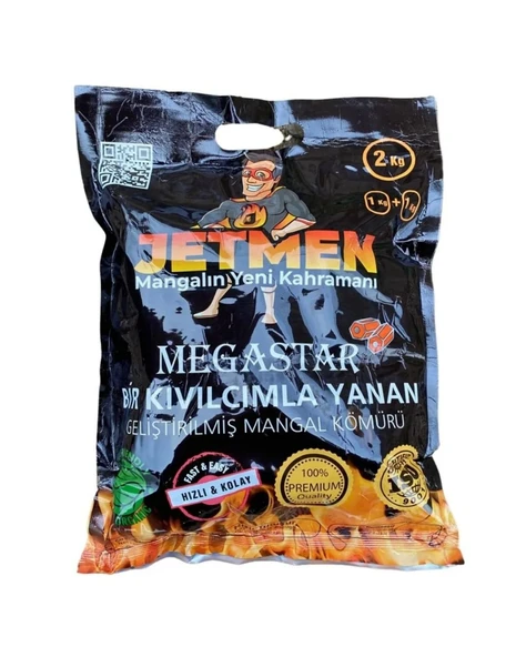 Megastar Mangal Kömürü 2kg