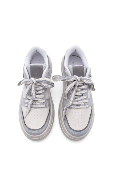 Marjin Kadın Sneaker Spor Ayakkabı Futaz - Bej - 4
