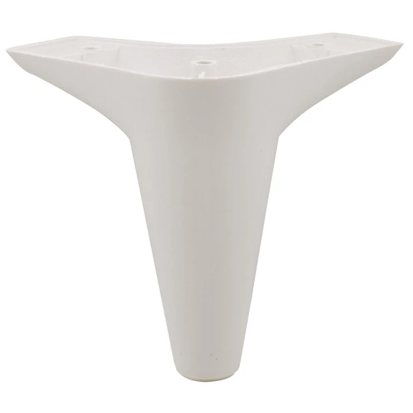 Mobilya Tv Ünitesi Çekyat Koltuk Kanepe Baza Destek Ayağı Ayakları 12 Cm Beyaz M8 6'lı Set - Resim 9