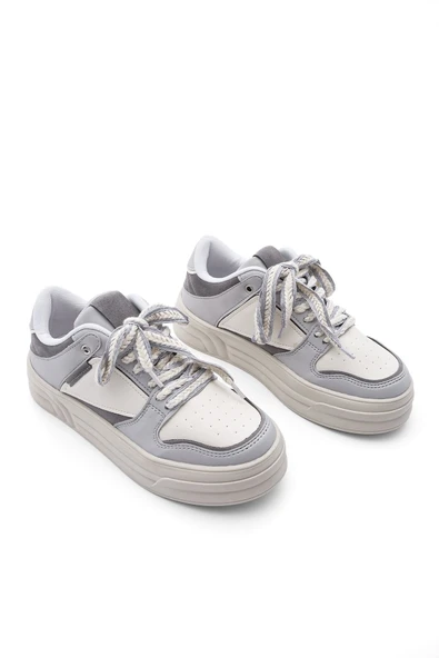Marjin Kadın Sneaker Spor Ayakkabı Futaz - Bej - 3