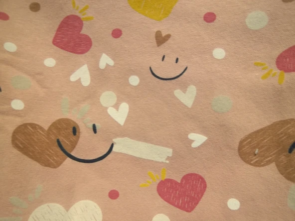 KALP BASKILI KIZ SWEATSHIRT - 6