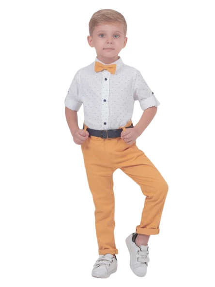 ÇİÇEKLİ GÖMLEKLİ ERKEK TAKIM - 8