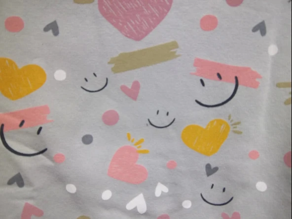 KALP BASKILI KIZ SWEATSHIRT - 4