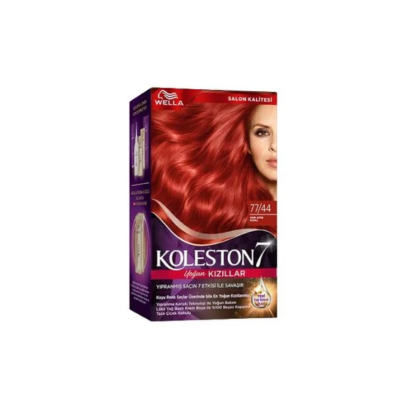 Koleston Supreme Set Boya 77/44 Kor Ateş Kızılı - 1