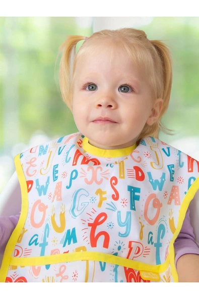 Babyjem Baskılı Blw Kolsuz Önlük 788 Harf Desen - 5