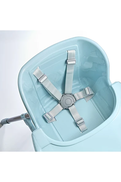 Babyjem Mama Sandalyesi Turkuaz Mavi - Resim 2