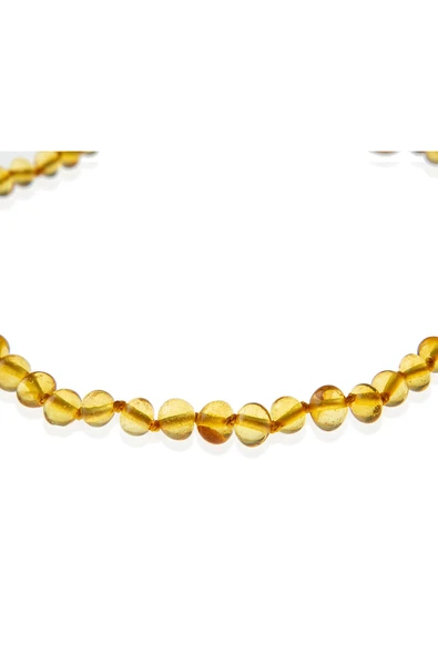 Babyjem Kehribar Bebek Kolyesi Bal - 3