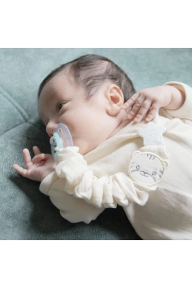 Babyjem Bürümcüklü Emzik Tutacağı Somon - Resim 3