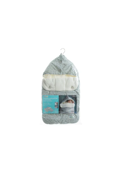 Babyjem ZARF KUNDAK GRİ ÇİÇEK - 3