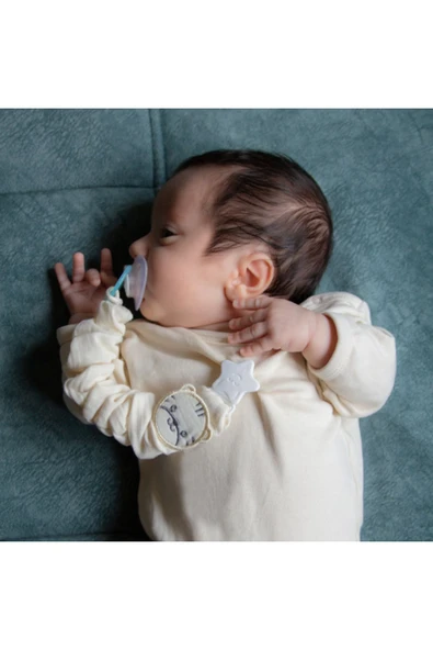 Babyjem Bürümcüklü Emzik Tutacağı Somon - Resim 2