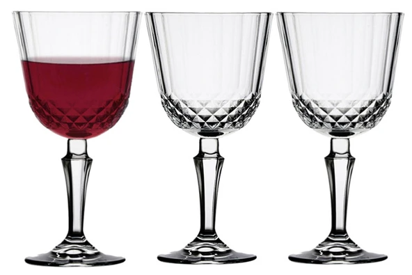 Paşabahçe Diony Ayaklı Bardak 310cc 9x19cm 3 lü - 1070160