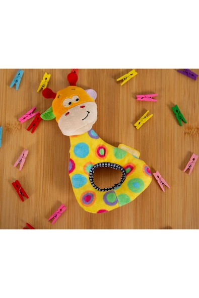 Babyjem Baby Jem Desenli Yumuşak Zürafa