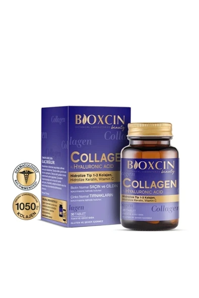 Bioxcin Beauty Collagen 30 Tablet - Tip1 Tip 3 Hidrolize Kolajen - Resim 4