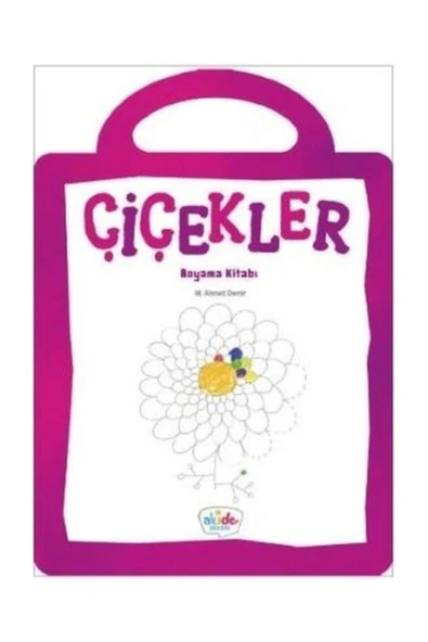 Çiçekler Boyama Kitabı | Ahmet Demir - Resim 2