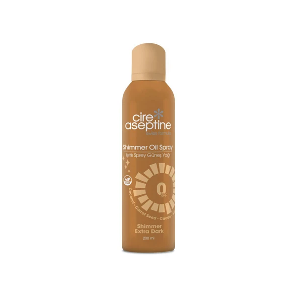 CİREASEPTİNE 0 SPF SHIMMER OİL SPREY 200 ML