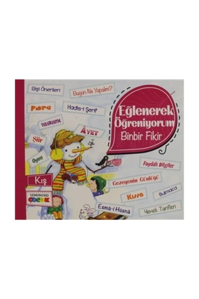 Eğlenerek Öğreniyorum | Kış | Komisyon ürün görseli 1