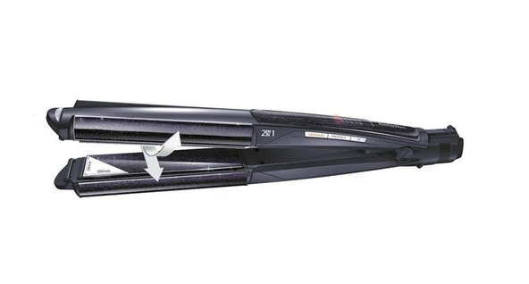 BaByliss ST330E 28 x 110mm Elmas Seramik Plakalı 6 Isı Ayarlı I-Curl Fonksiyonlu Saç Düzleştirici