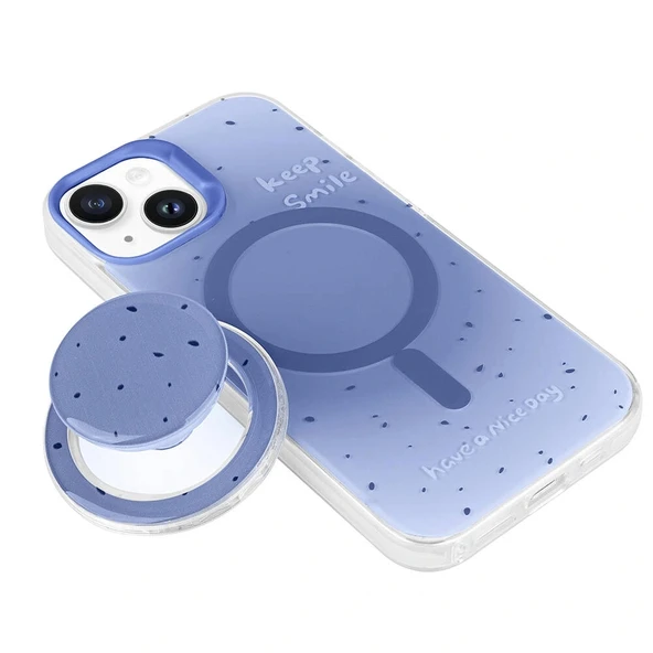 iPhone 13 Kılıf M-safe Şarj Özellikli Tak-Çıkar Pop Soketli Tiktok Kapak - Resim 9