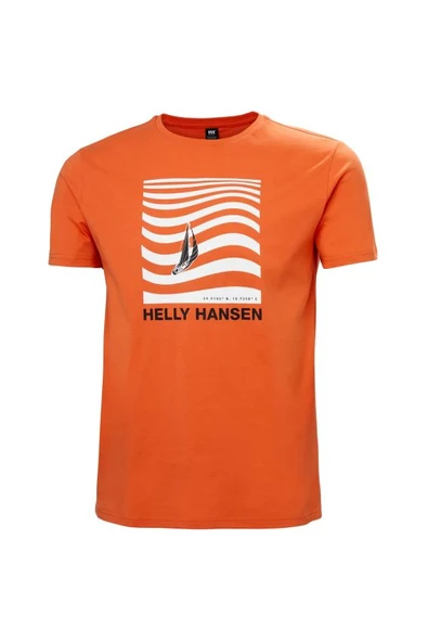 Helly Hansen Shoreline 3.0 Erkek Turuncu T-Shirt HHA.54601