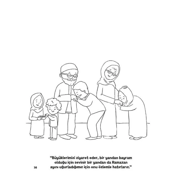 Oku Öğren Boya Eğlen - Oruç | Cüneyt Dal ürün görseli 1