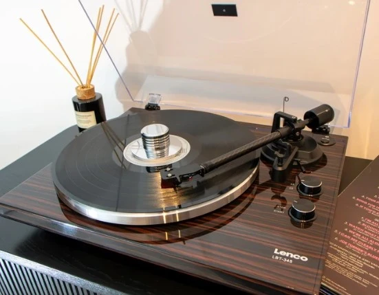 LENCO TTA-076SI - Krom kaplama plak sabitleyici - Plak çalar temas ağırlığı - Gümüş - 7